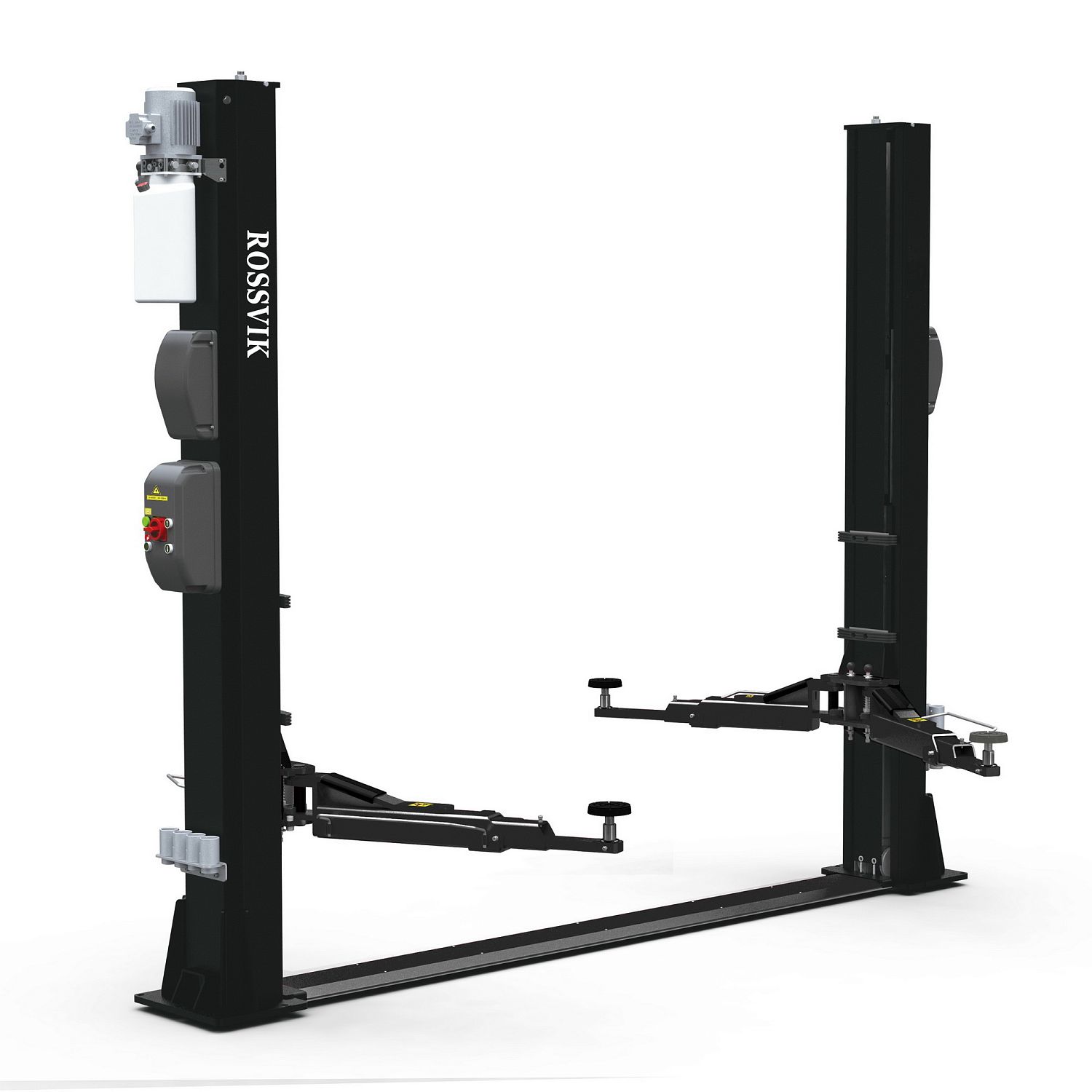 Автоподъемник двухстоечный электрогидравлический ROSSVIK, PRO V2-4.0, г/п 4.0т, 380В, RAL7016D Серый