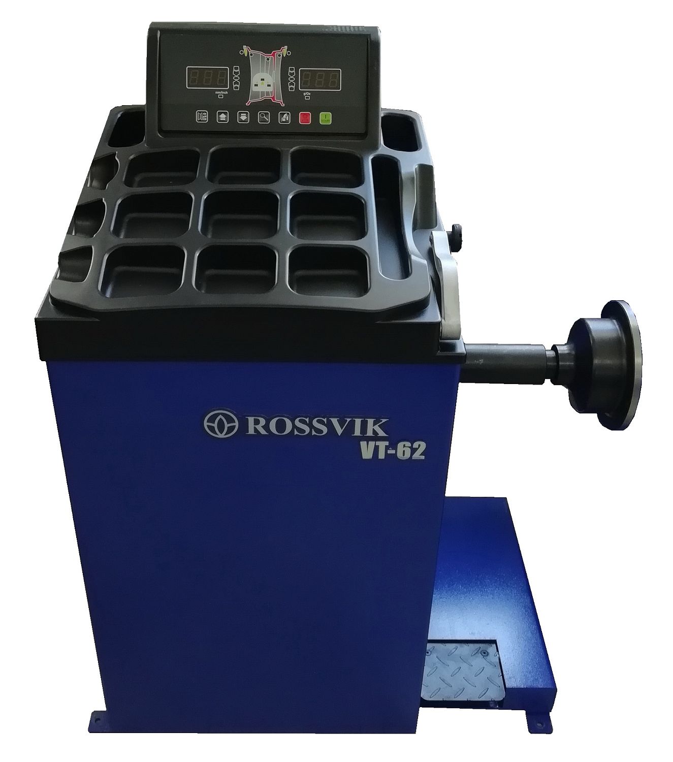 Станок балансировочный ROSSVIK VT-62, 220В (электронная линейка, лазер)