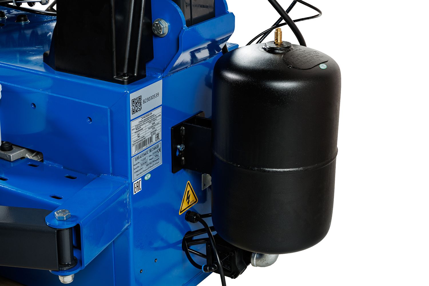 Станок шиномонтажный ROSSVIK V-626IT, авт, до 26", 380В, 2ск, взрыв. накачка. Цвет синий RAL5005